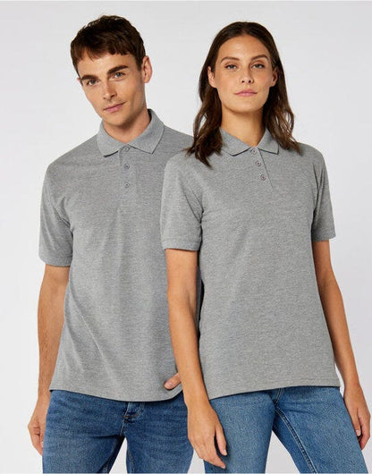 Kustom Kit Mens Klassic Superwash Polo - Heather Grey