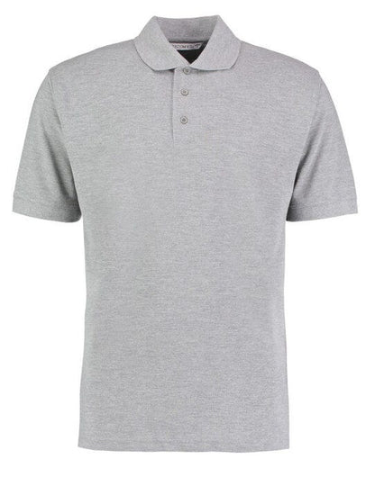 Kustom Kit Mens Klassic Superwash Polo - Heather Grey