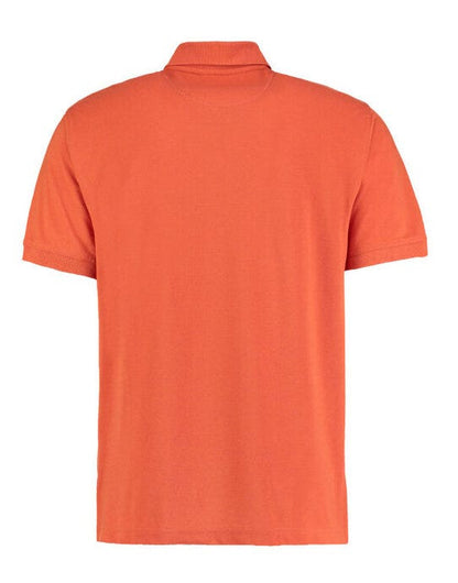 Kustom Kit Mens Klassic Superwash Polo - Burnt Orange