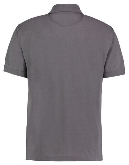 Kustom Kit Mens Klassic Superwash Polo - Charcoal