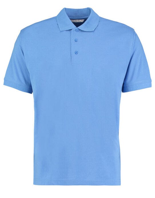 Kustom Kit Mens Klassic Superwash Polo - Mid Blue
