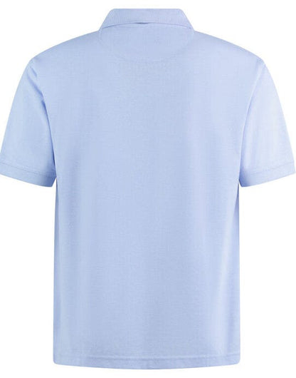 Kustom Kit Mens Klassic Superwash Polo - Light Heather Blue