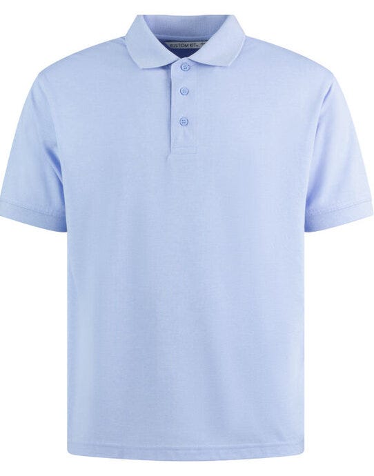 Kustom Kit Mens Klassic Superwash Polo - Light Heather Blue