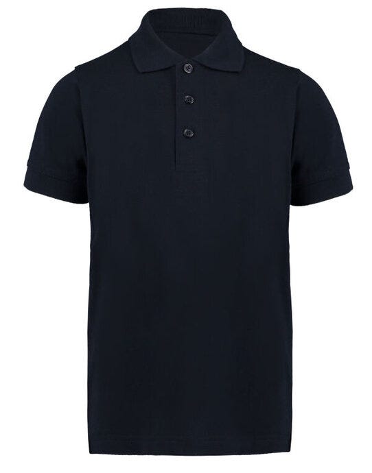 Kustom Kit Kids Klassic Superwash Polo - Navy
