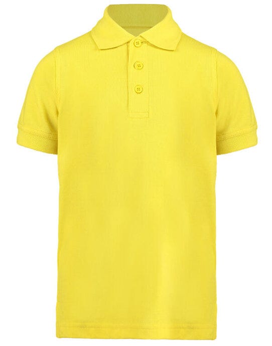 Kustom Kit Kids Klassic Superwash Polo - Canary