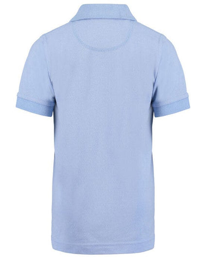 Kustom Kit Kids Klassic Superwash Polo - Light Blue