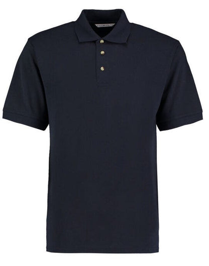 Kustom Kit Mens Chunky Superwash Polo - Navy