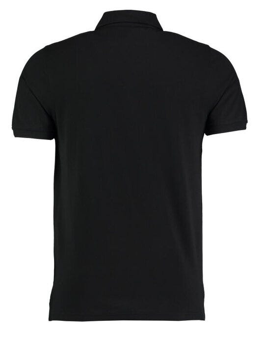 Kustom Kit Mens Heavy Superwash Polo - Black