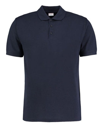 Kustom Kit Mens Slim Superwash Polo - Navy