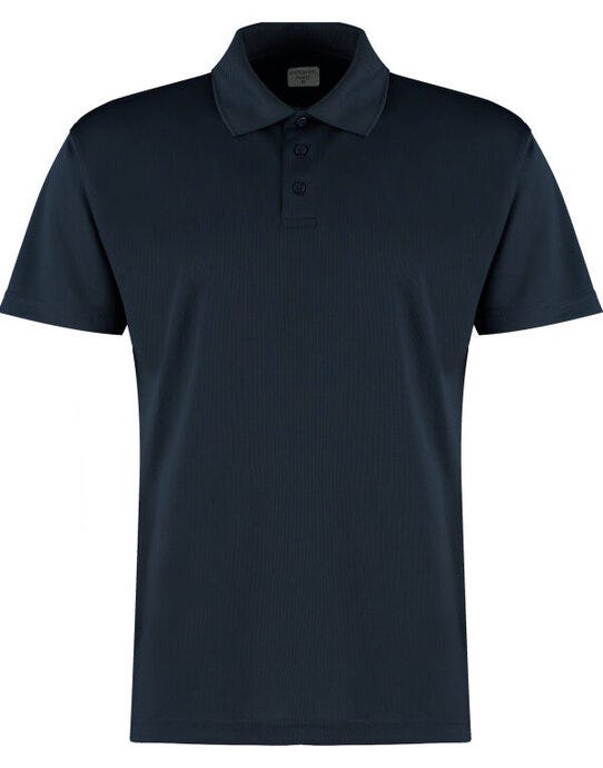 Kustom Kit Mens Cooltex Plus Polo - Navy