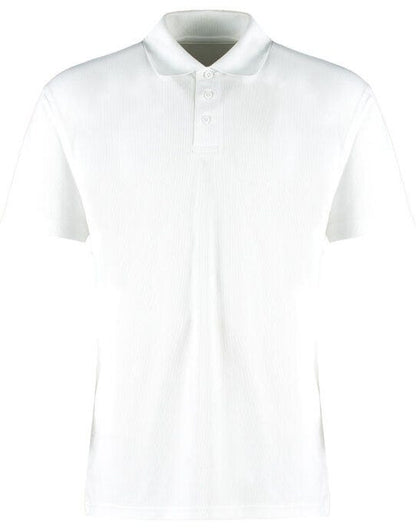 Kustom Kit Mens Cooltex Plus Polo - White