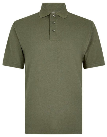 Kustom Kit Cotton Klassic Superwash Polo - Camo Green