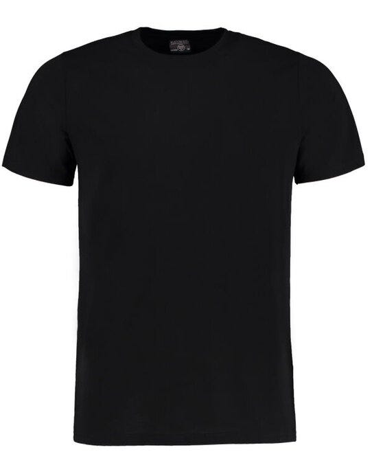 Kustom Kit Mens Fashion Superwash Tee - Black