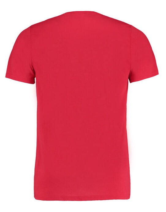 Kustom Kit Mens Fashion Superwash Tee - Red