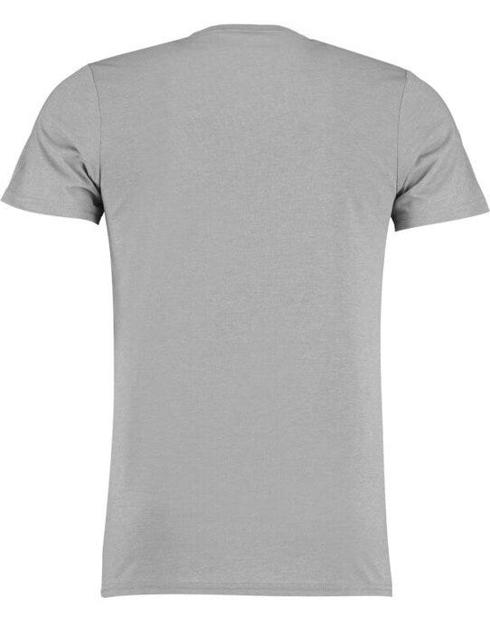 Kustom Kit Mens Fashion Superwash Tee - Light Grey Marl