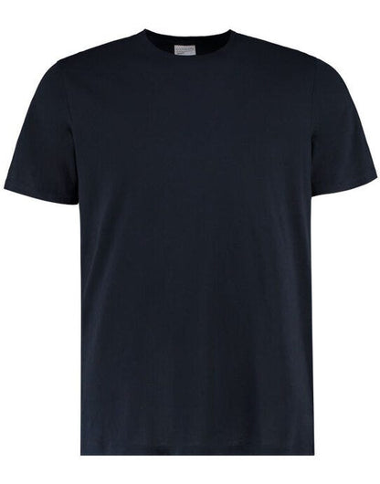Kustom Kit Mens Fashion Fit Cotton Tee - Navy