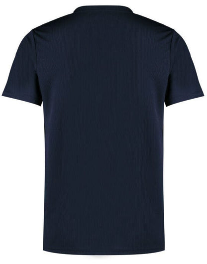 Kustom Kit Mens Cooltex Micro Mesh Tee - Navy
