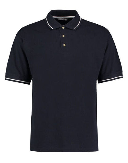Kustom Kit Mens Classic St.Mellion Polo - Navy/White
