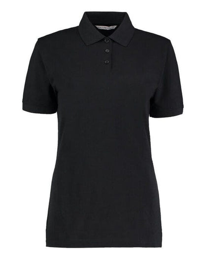 Kustom Kit Ladies Klassic Superwash Polo - Black