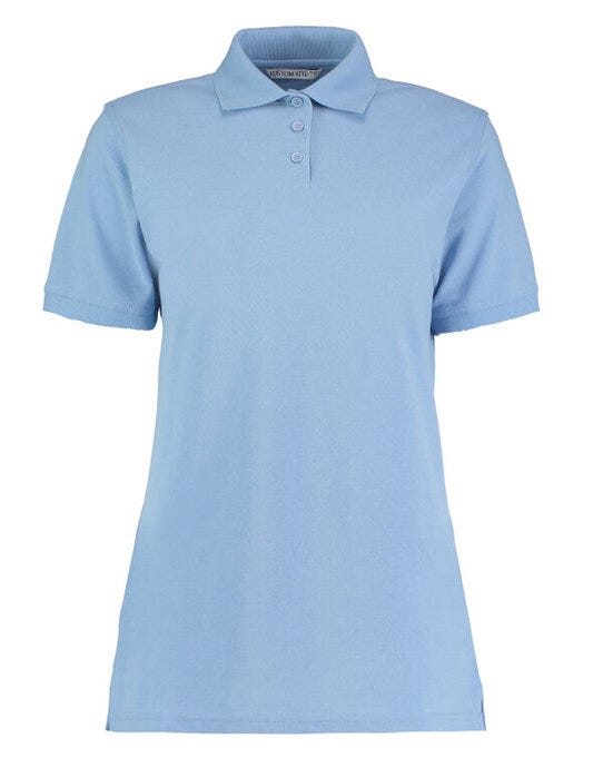 Kustom Kit Ladies Klassic Superwash Polo - Light Blue