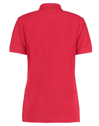 Kustom Kit Ladies Klassic Superwash Polo - Red