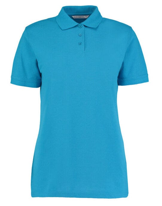 Kustom Kit Ladies Klassic Superwash Polo - Turquoise