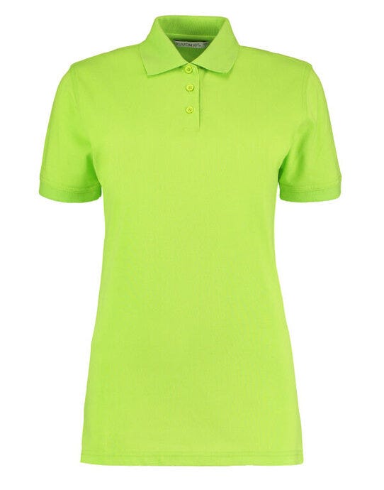Kustom Kit Ladies Klassic Superwash Polo - Lime