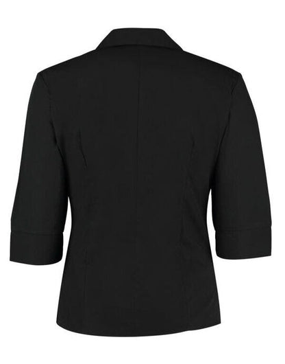 Kustom Kit Ladies 3/4 Continental Blouse - Black