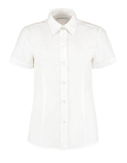 Kustom Kit Lady Clasic S Workforce Shirt - White