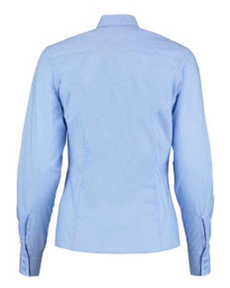 Kustom Kit Lady Tailor LS Business Shirt - Light Blue
