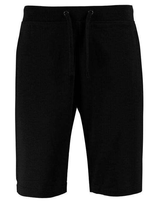 Kustom Kit Mens Slim Fit Sweat Shorts - Black