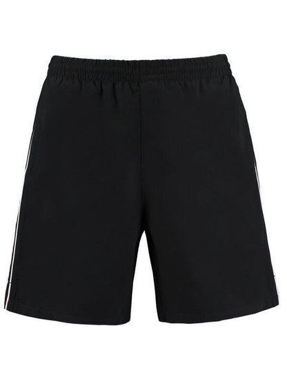 Kustom Kit Mens Classic Track Short - Black/White