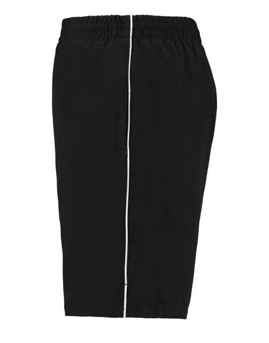 Kustom Kit Mens Classic Track Short - Black/White