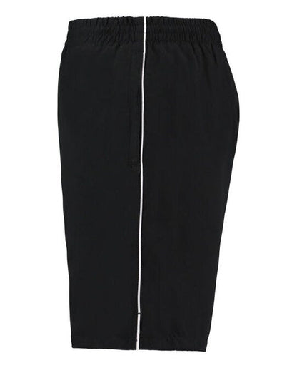 Kustom Kit Mens Classic Track Short - Black/White