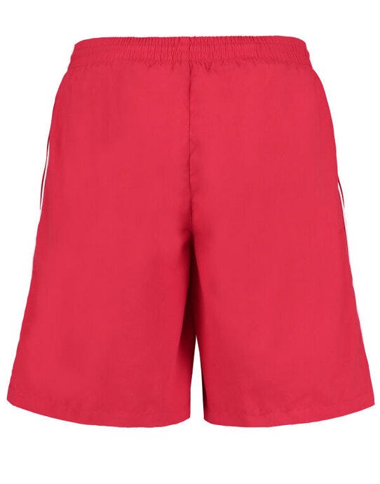 Kustom Kit Mens Classic Track Short - Red/White