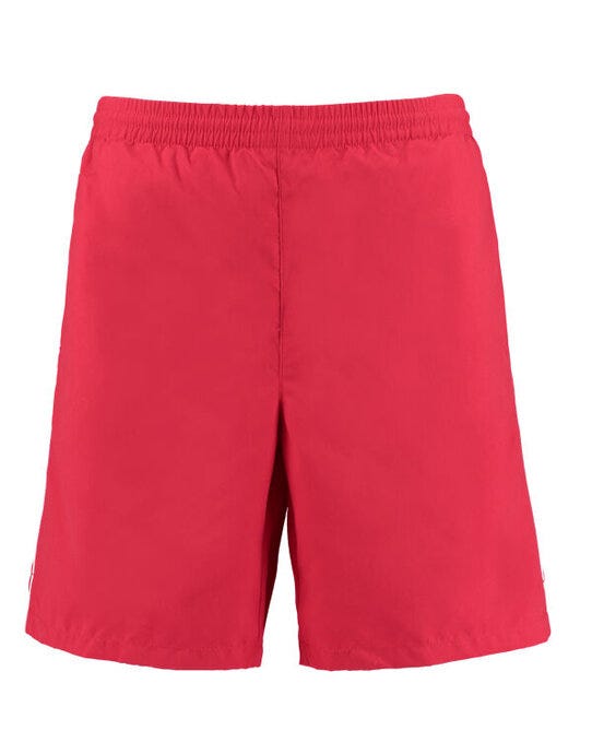 Kustom Kit Mens Classic Track Short - Red/White