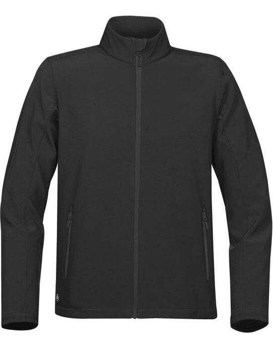Stormtech Mens Orbiter Softshell - Black/Carbon