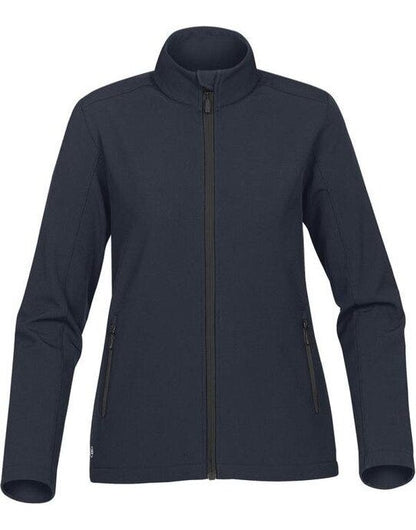 Stormtech Womens Orbiter Softshell - Navy/Carbon