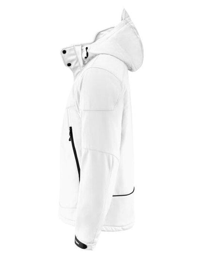 Printer Essentials Men Skeleton Softshel - White