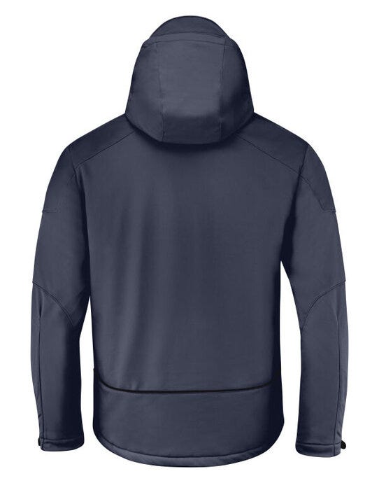 Printer Essentials Men Skeleton Softshel - Navy