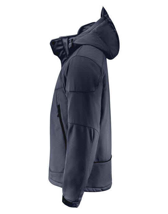 Printer Essentials Men Skeleton Softshel - Navy