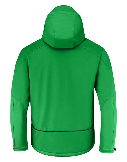 Printer Essentials Men Skeleton Softshel - Fresh Green
