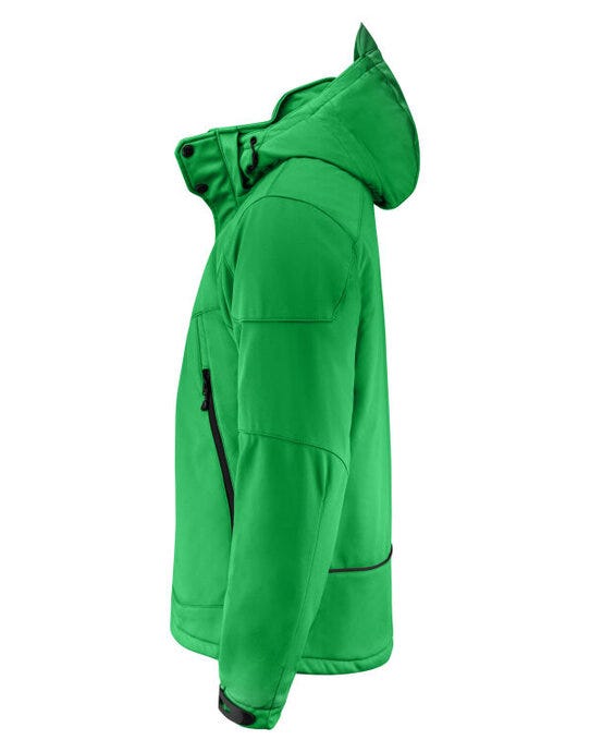 Printer Essentials Men Skeleton Softshel - Fresh Green