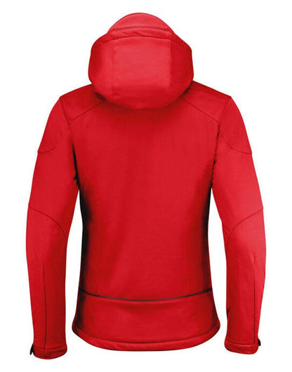 Printer Essentials Printer Ladies Skeleton Softshell Jacket - Red