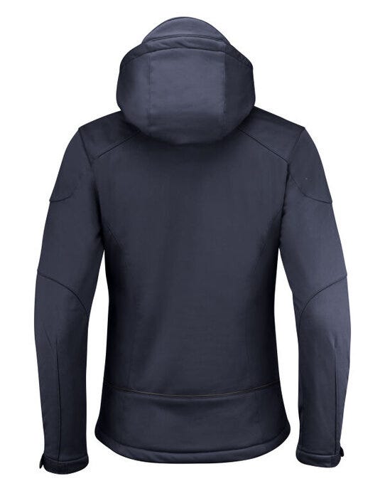Printer Essentials Printer Ladies Skeleton Softshell Jacket - Navy