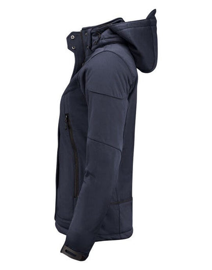 Printer Essentials Printer Ladies Skeleton Softshell Jacket - Navy