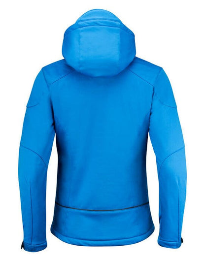 Printer Essentials Printer Ladies Skeleton Softshell Jacket - Ocean Blue