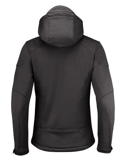 Printer Essentials Printer Ladies Skeleton Softshell Jacket - Black