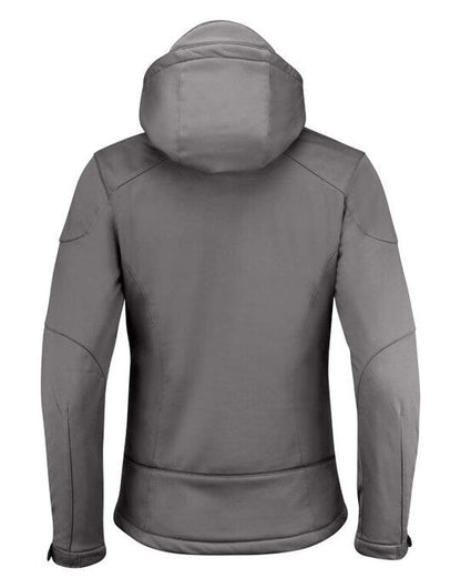 Printer Essentials Printer Ladies Skeleton Softshell Jacket - Steel Grey