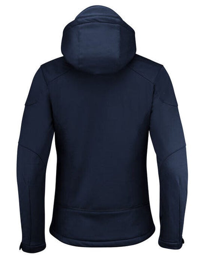 Printer Essentials Printer Ladies Skeleton Softshell Jacket - Dark Navy